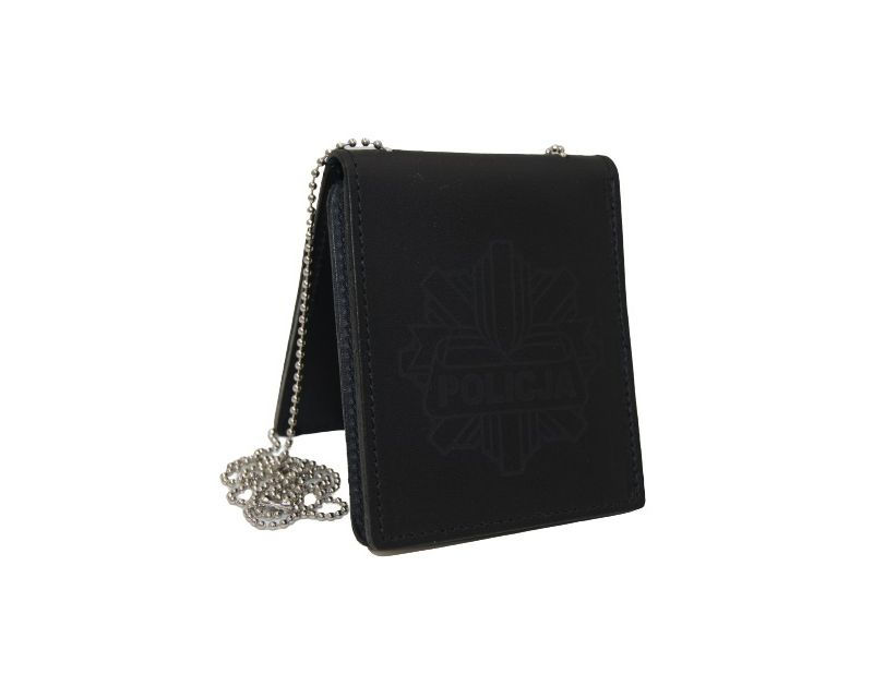 Чохол для поліцейського посвідчення - нагрудний знак ззаду