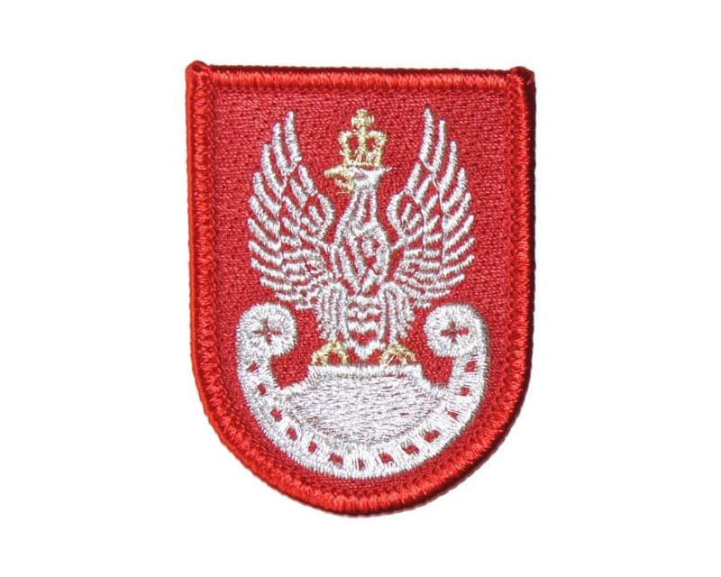 Орел Війська Польського на червоний берет - комп'ютерна вишивка