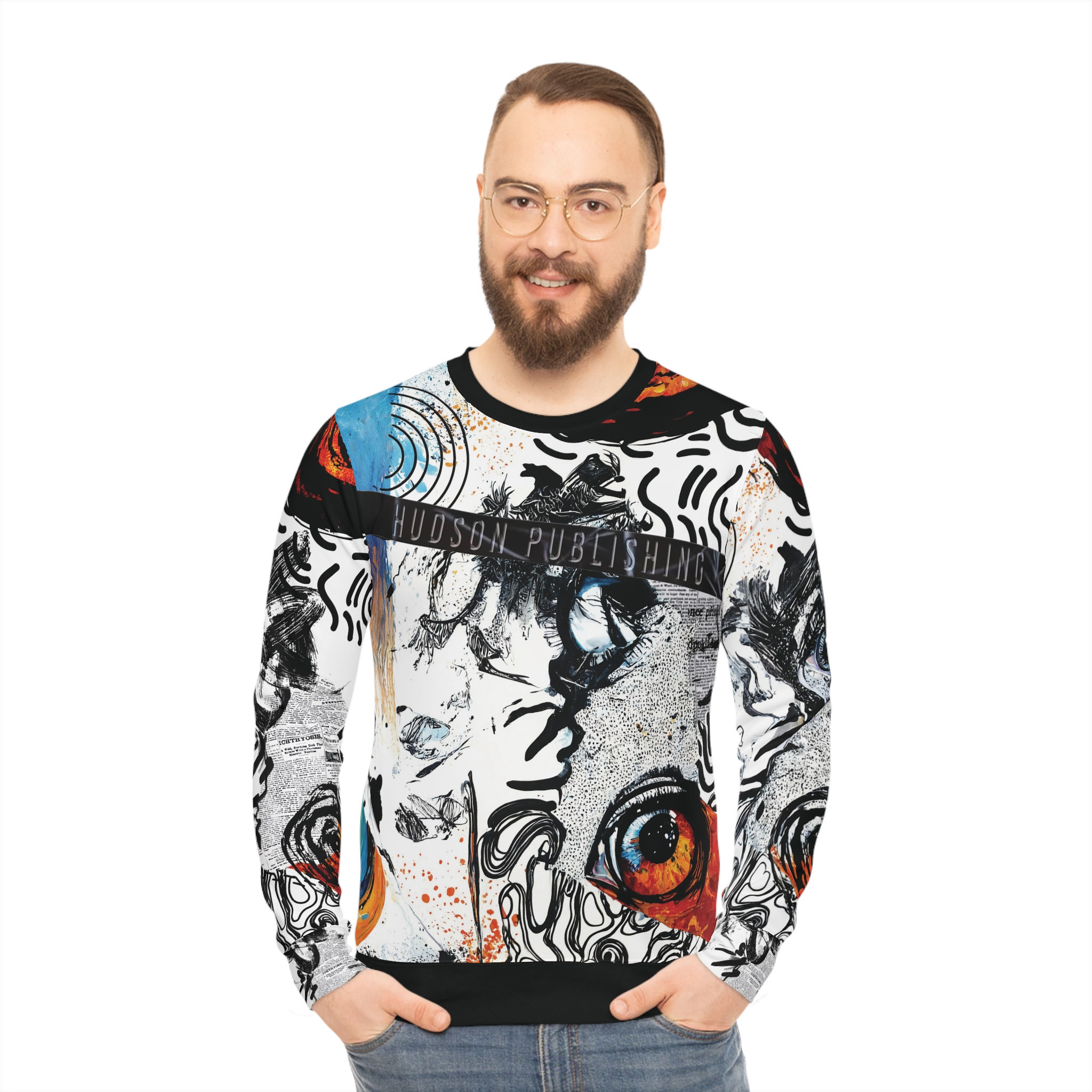 Hudson Publishing Long Sleeve Lightweight Sweatshirt