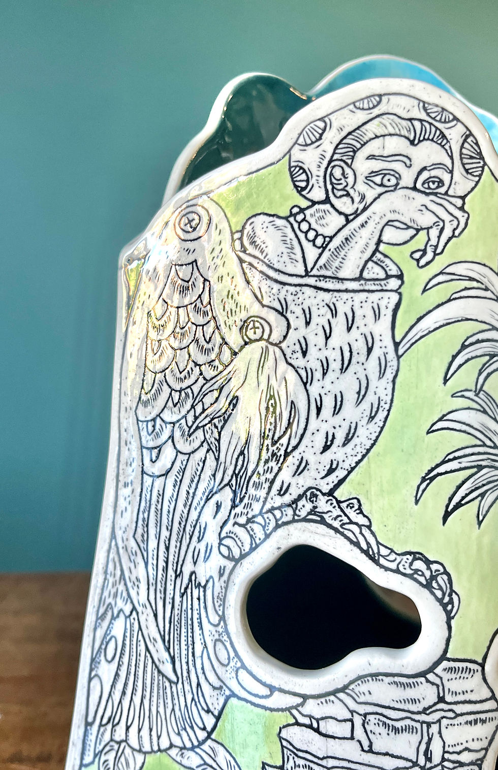 Thumbnail: Echoes of the Void - ceramic vase/pot