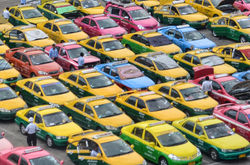 Thaïlande - Bangkok - Taxis - mars 2011