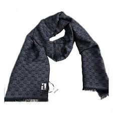 Thumbnail: Sciarpa Moschino uomo logo nero / grigio