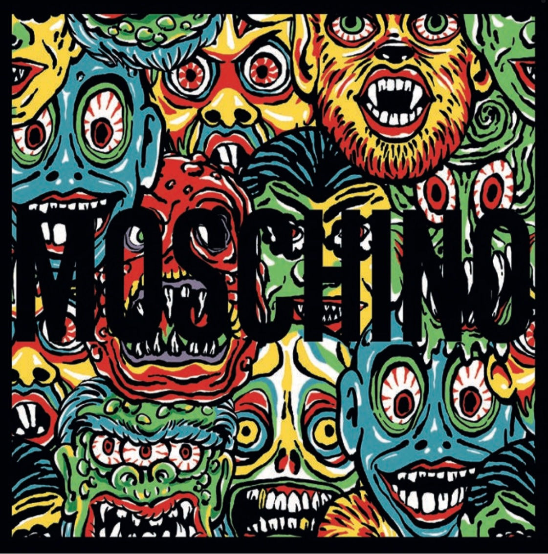 Foulard Moschino Monster