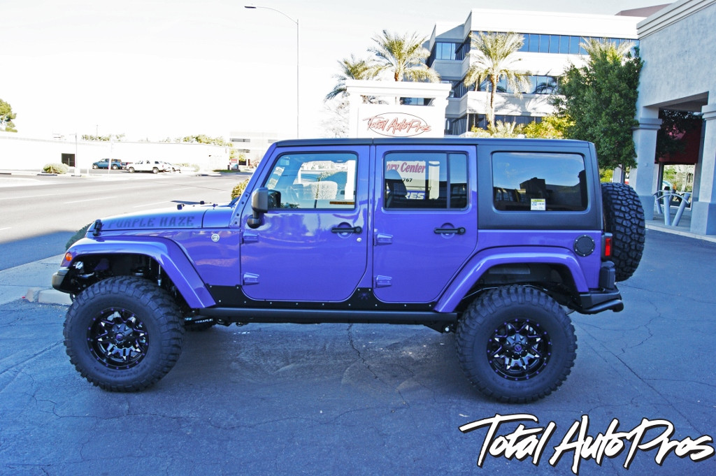2016 Jeep Wrangler 4 Door Xtreme Purple Pearl Coat