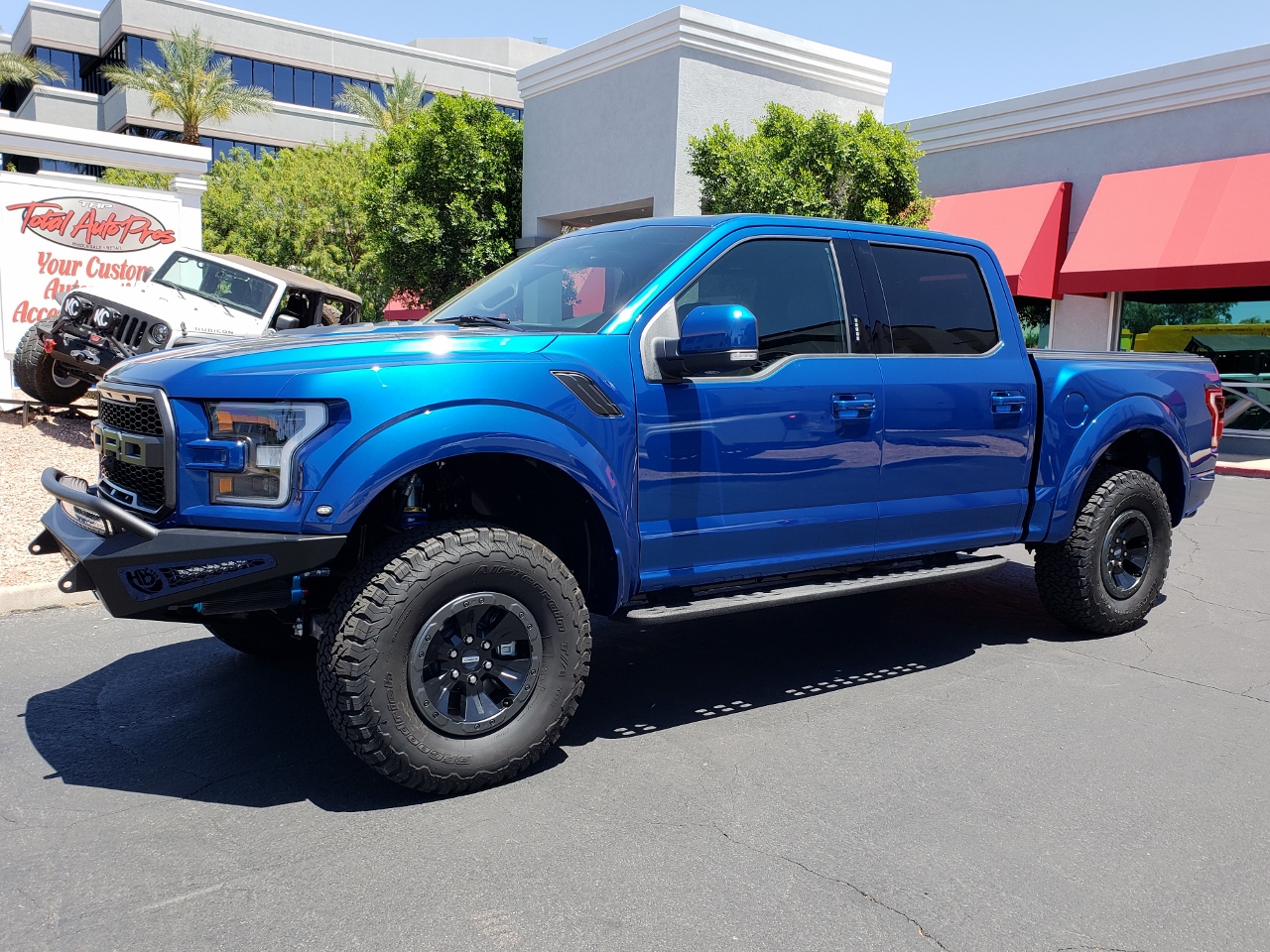 2018 Ford Raptor Blue