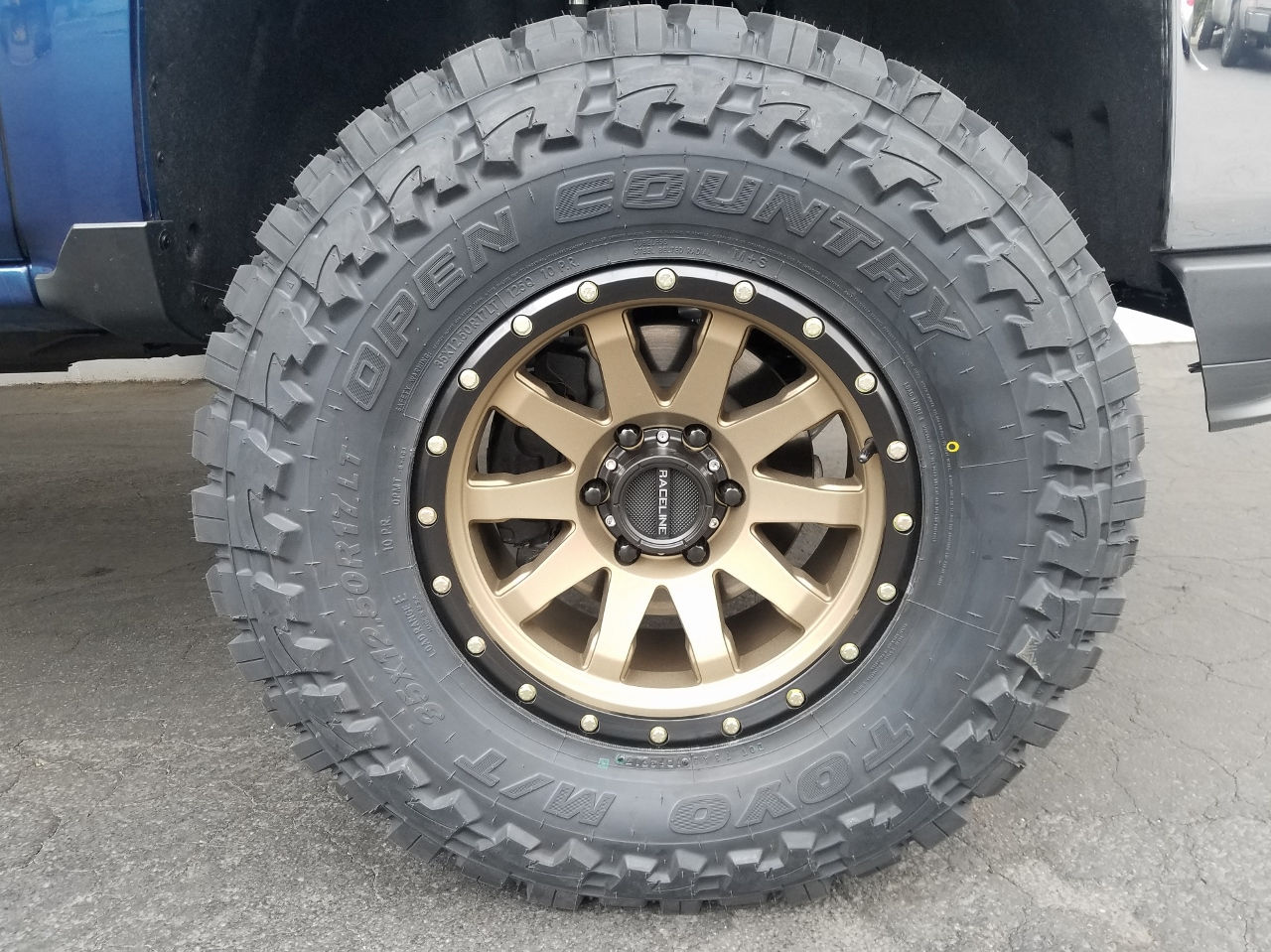 2017 Chevy Silverado Blue