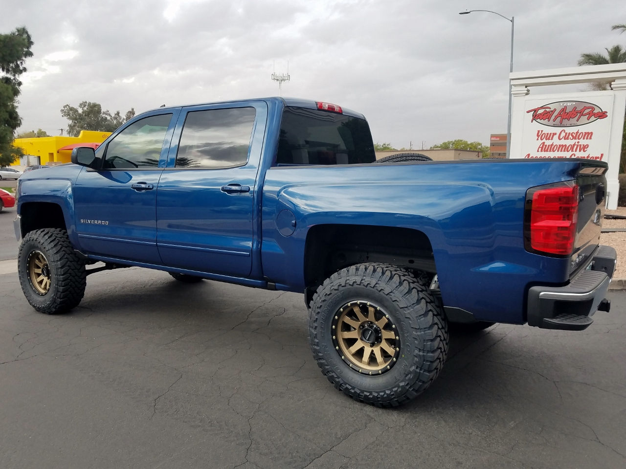 2017 Chevy Silverado Blue