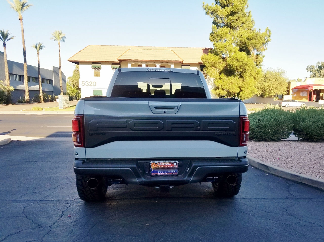 2017 FORD RAPTOR WHITE