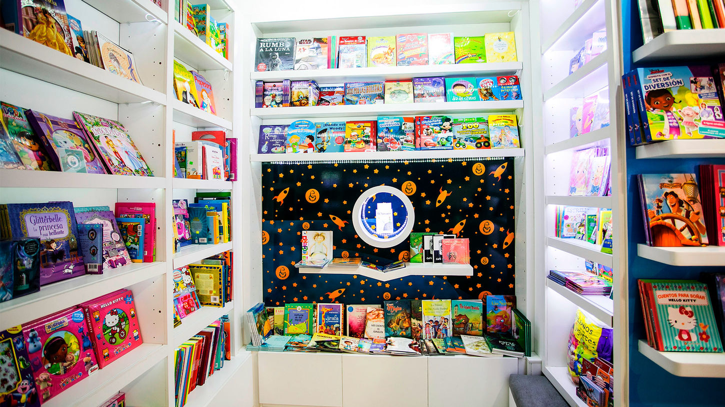 Children's area in bookstore