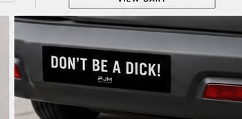 Bumper sticker