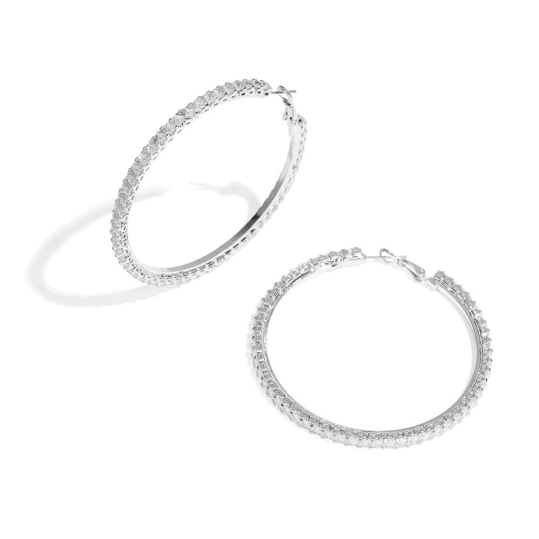 Sparkel oorbellen groot