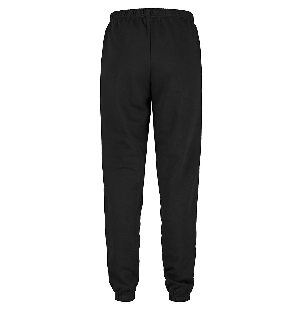Limitless Logo Sweatpants featuring a relaxed fit, elastic drawstring waistband, cuffed ankles and white Limitless logo