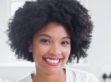 Portrait of a Beautiful Smiling Woman