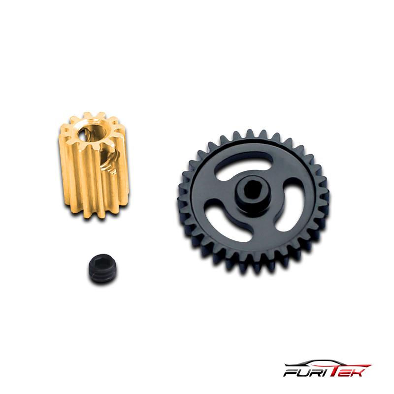 Furitek Brushless Conversion- 0.5M Spur Gear and 12T Pinion Gear