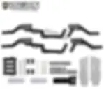 Meus Racing 1/18 RC Car Carbon Fiber LCG Chassis Frame Girder for TRX-4M