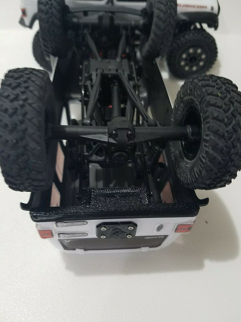 Thumbnail: SCX24 Jeep Magnetic Rear High Clearence Scale Bumper