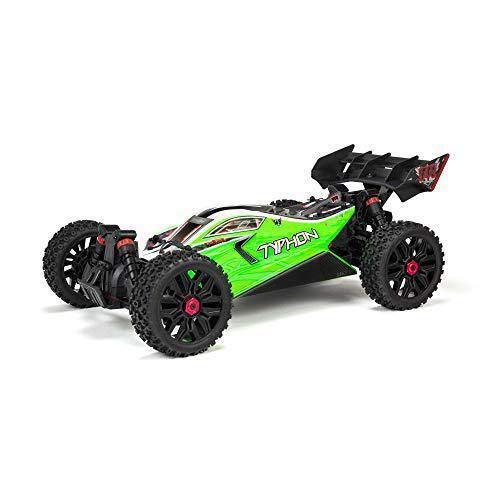 Arrma ARA4206V3B 1:8 Green Typhon 4x4 V3 Mega 550 Brushed Buggy Reay-to-Run