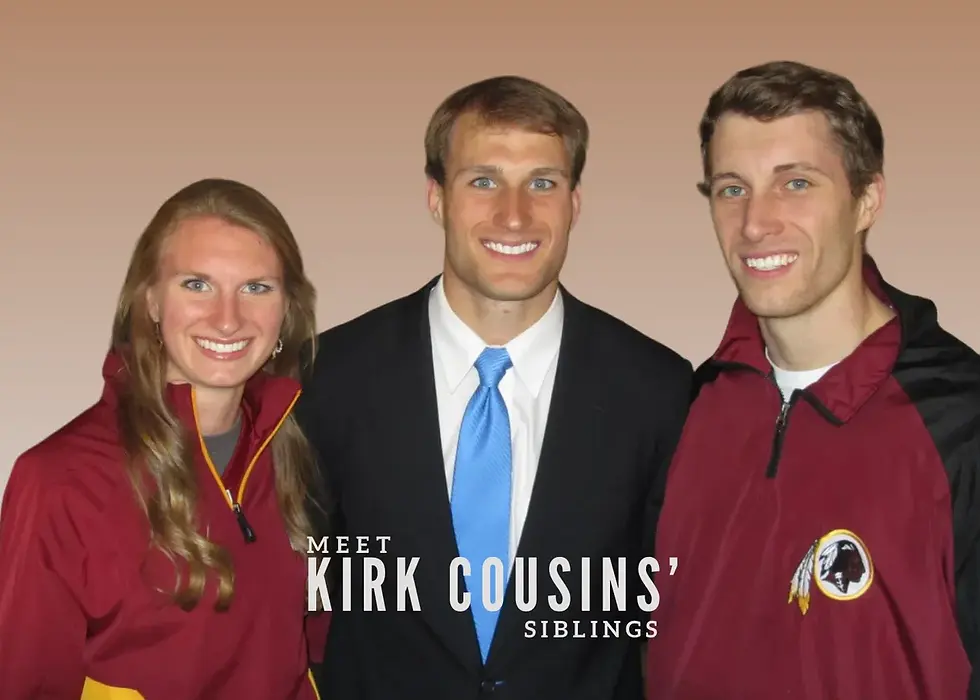 Kirk Cousins Siblings – Meet Karalyne Cousins & the QB’s Lesser Known Lucky Charm Brother