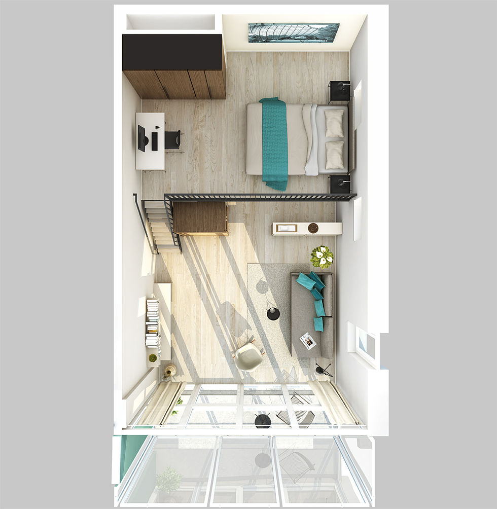 Architekturvisualisierung von Formstadt für StudioMUC