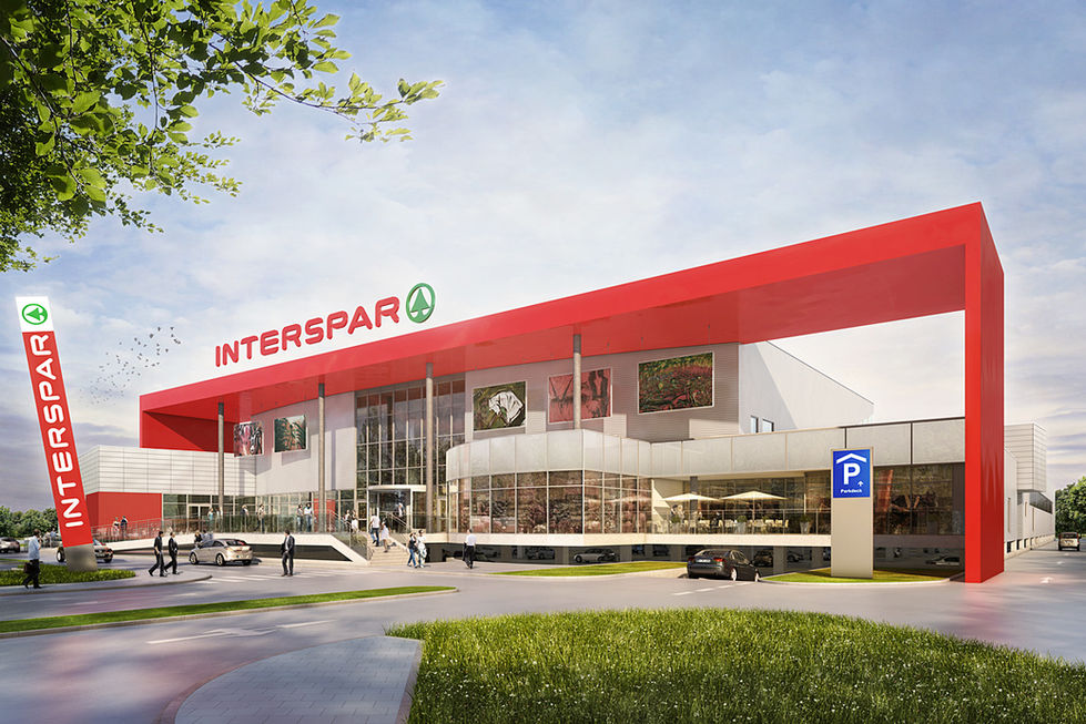 Architekturvisualisierung von Formstadt für Interspar