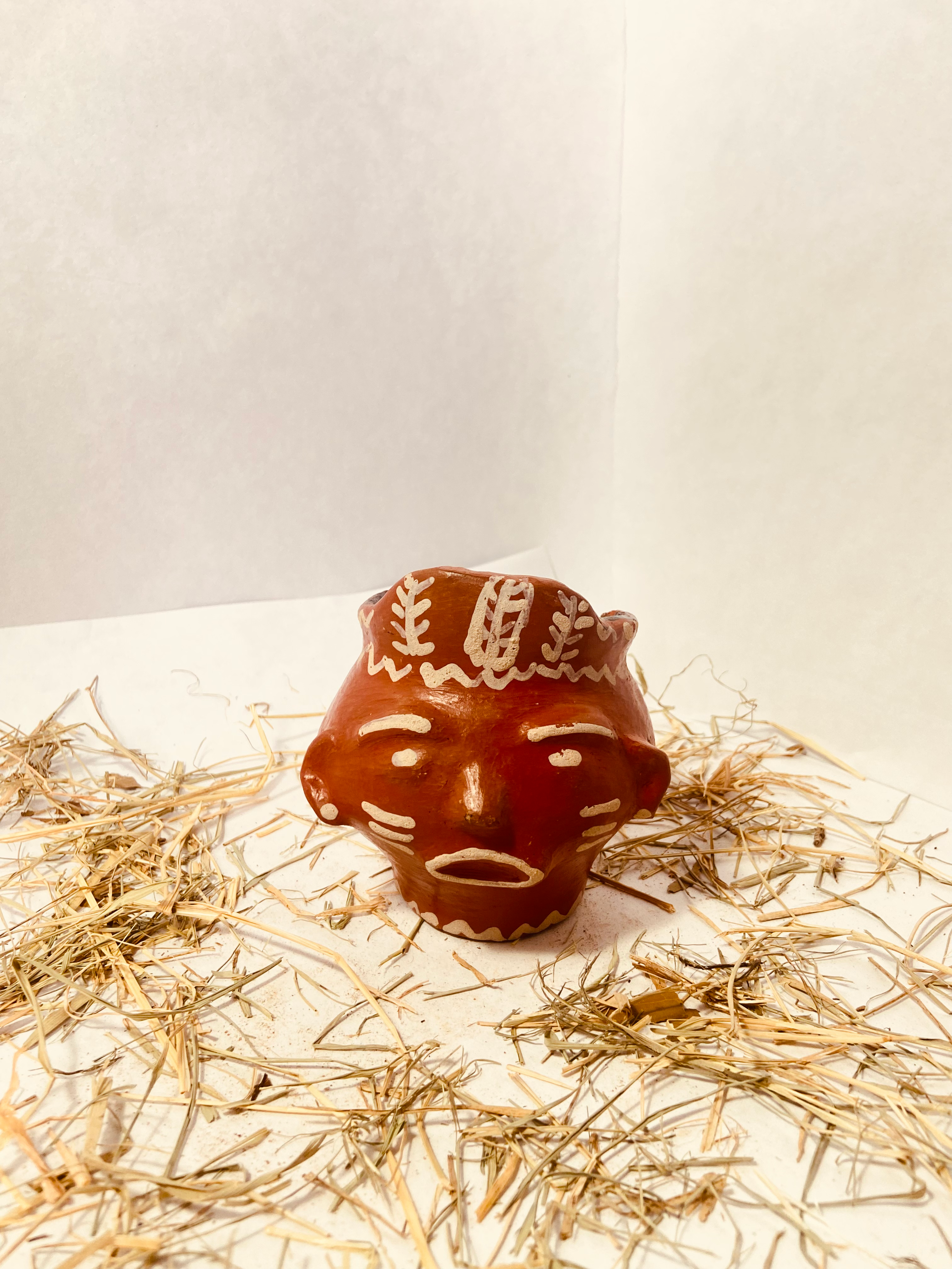 Escutura de barro etnia terena