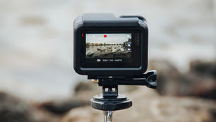 Videoing water action shot