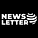 Black White and Red Modern Breaking News Channel Logo