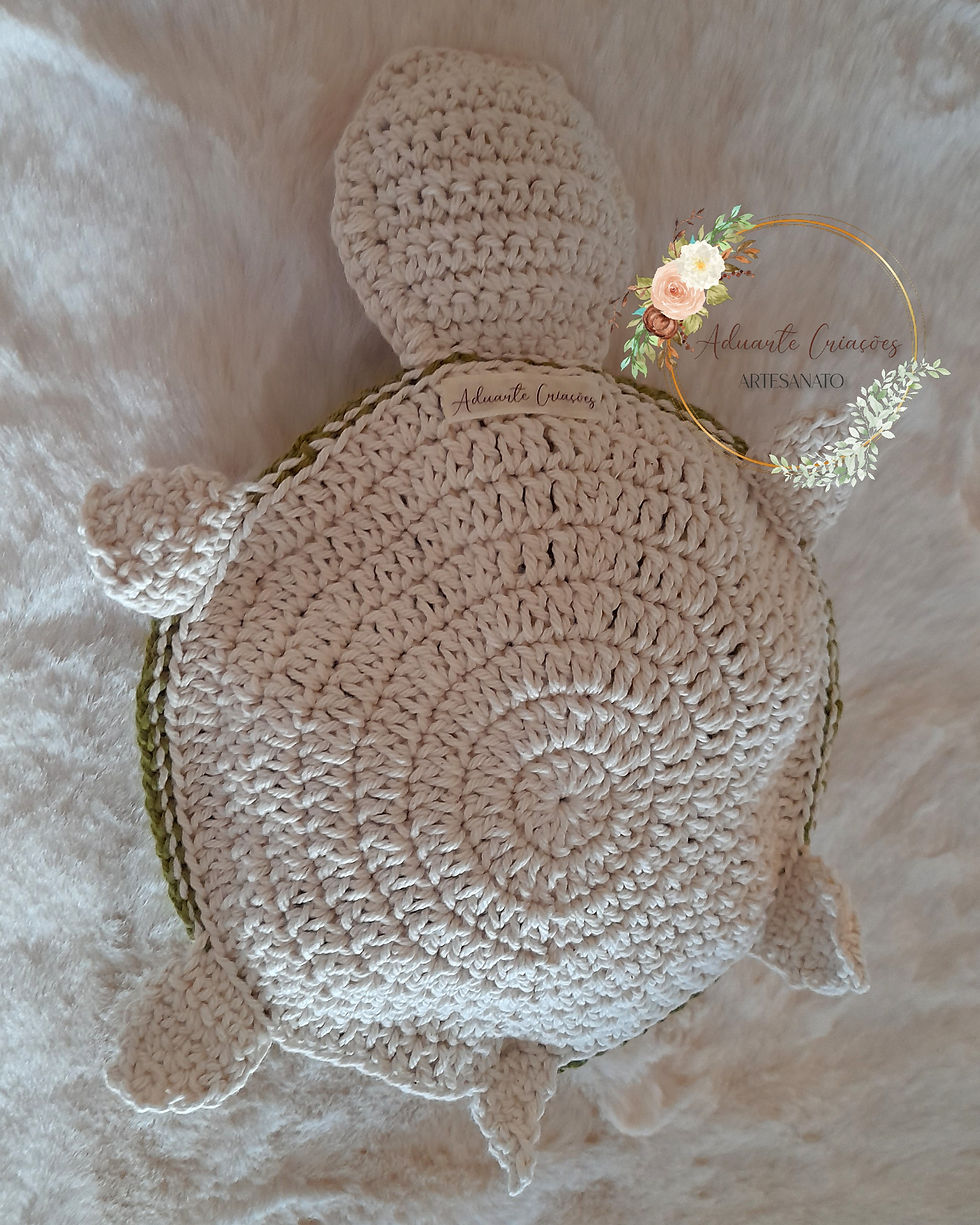 Tartaruga amigurumi