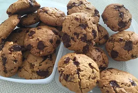 Cookies Vegan aux pépites de chocolat et noix