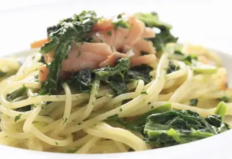 Tagliatelles Saumon Epinards