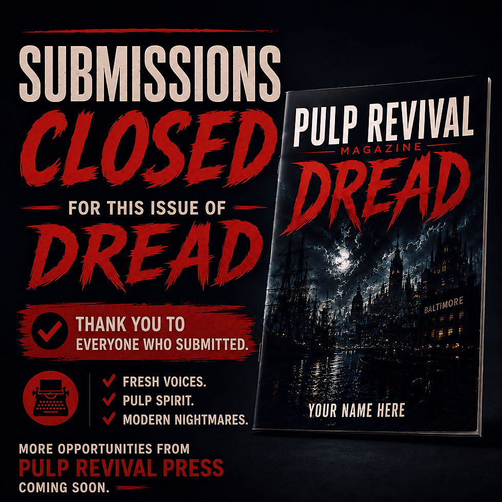 Submissions Closed for Dread