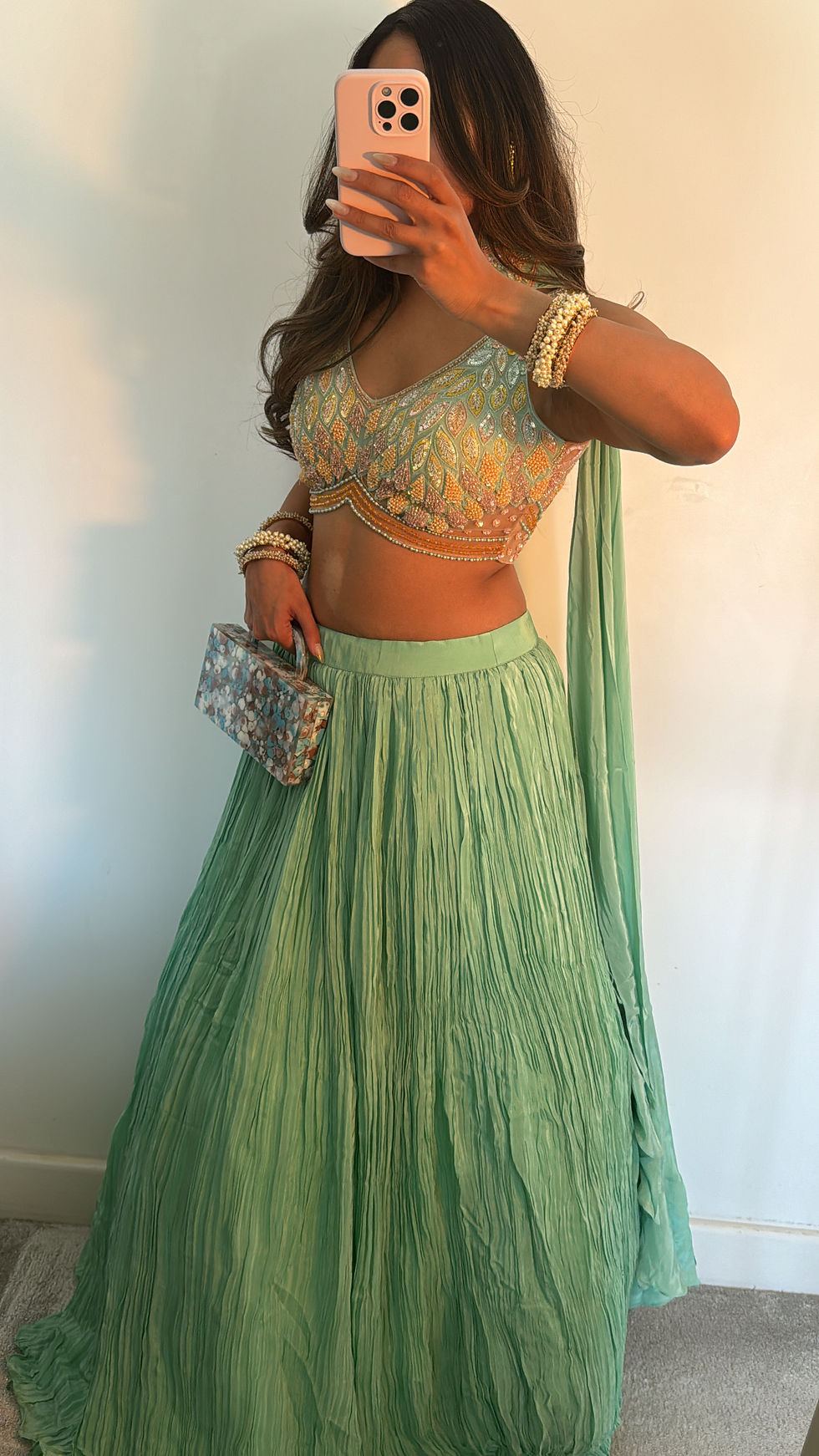Thumbnail: Turquoise Lengha