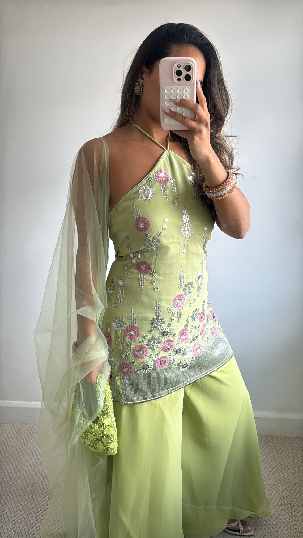 Thumbnail: Sage Green Halter Sharara