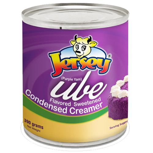 1cs JERSEY CONDENSED MILK UBE 48/390G Hatchiko