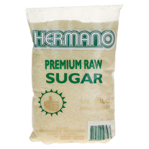 1cs HERMANO SUGAR PREMIUM RAW 200/ 1/4KG Hatchiko