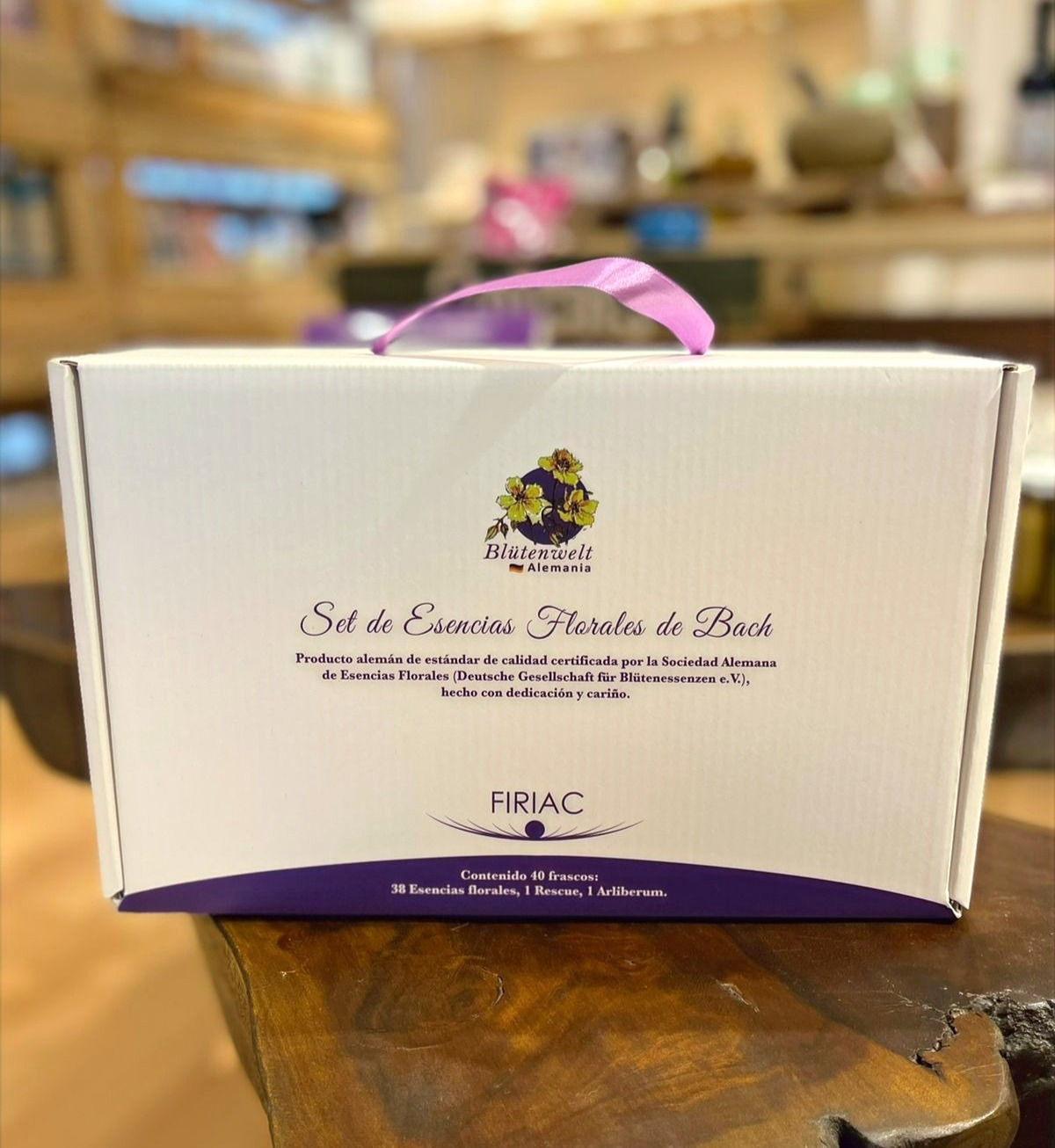 Set Profesional de  40 Esencias Florales de Bach FIRIAC - 10 ml