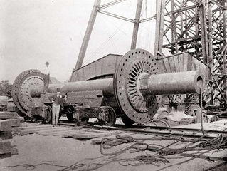 The axle of the 1904 World's Fair Ferris Wheel