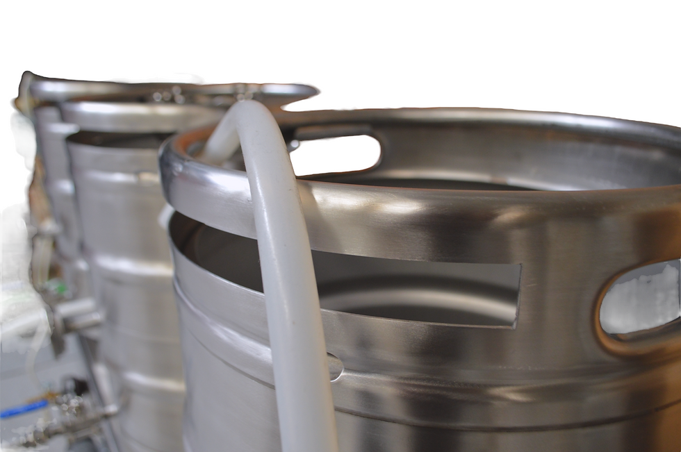 Miniatura: Planta de Cocción Completa Barriles Clamp 60lt finales Acabado Mate