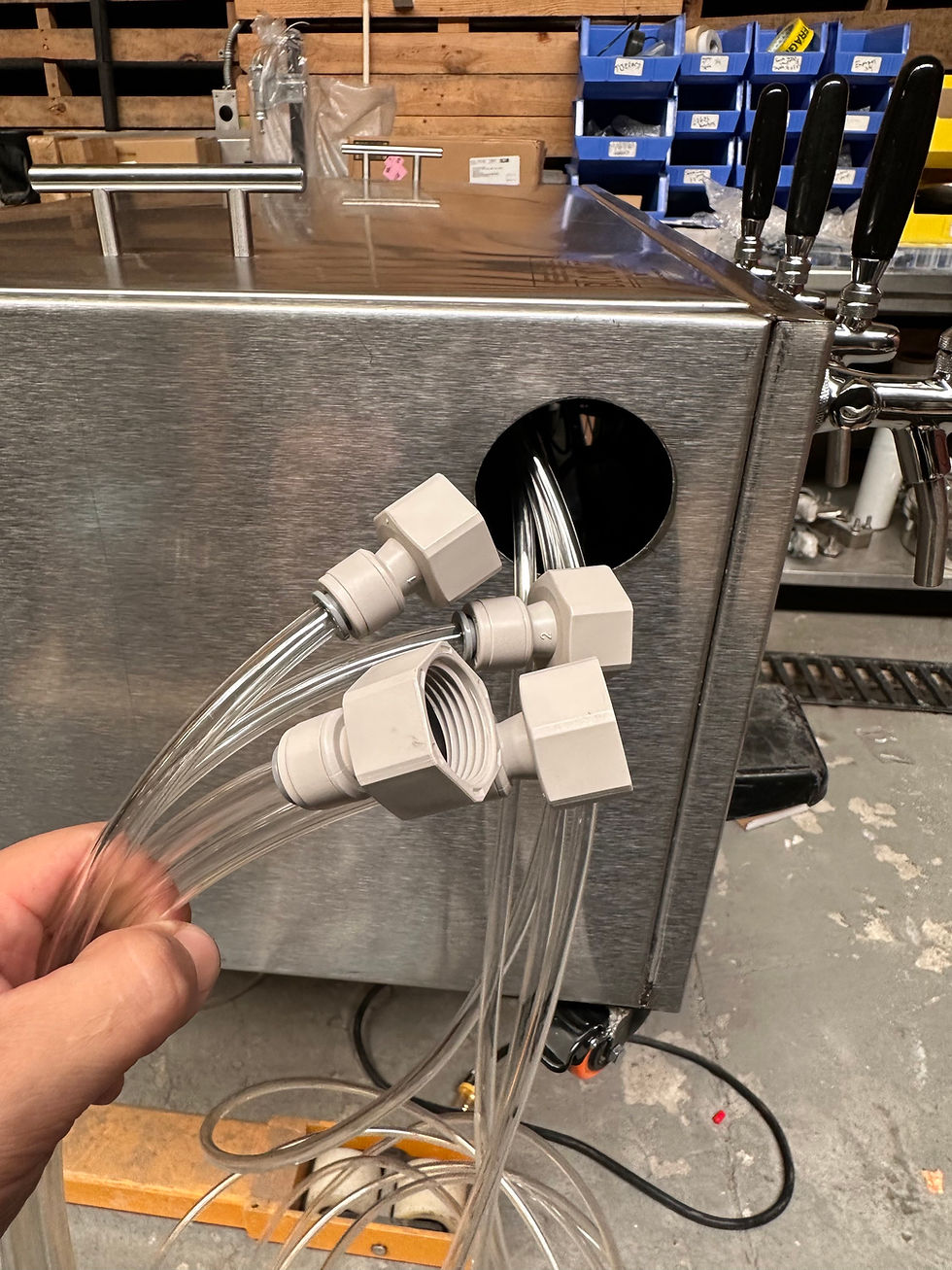 Miniatura: Nuevo Banco frío Chiller 4 vias forma en caja