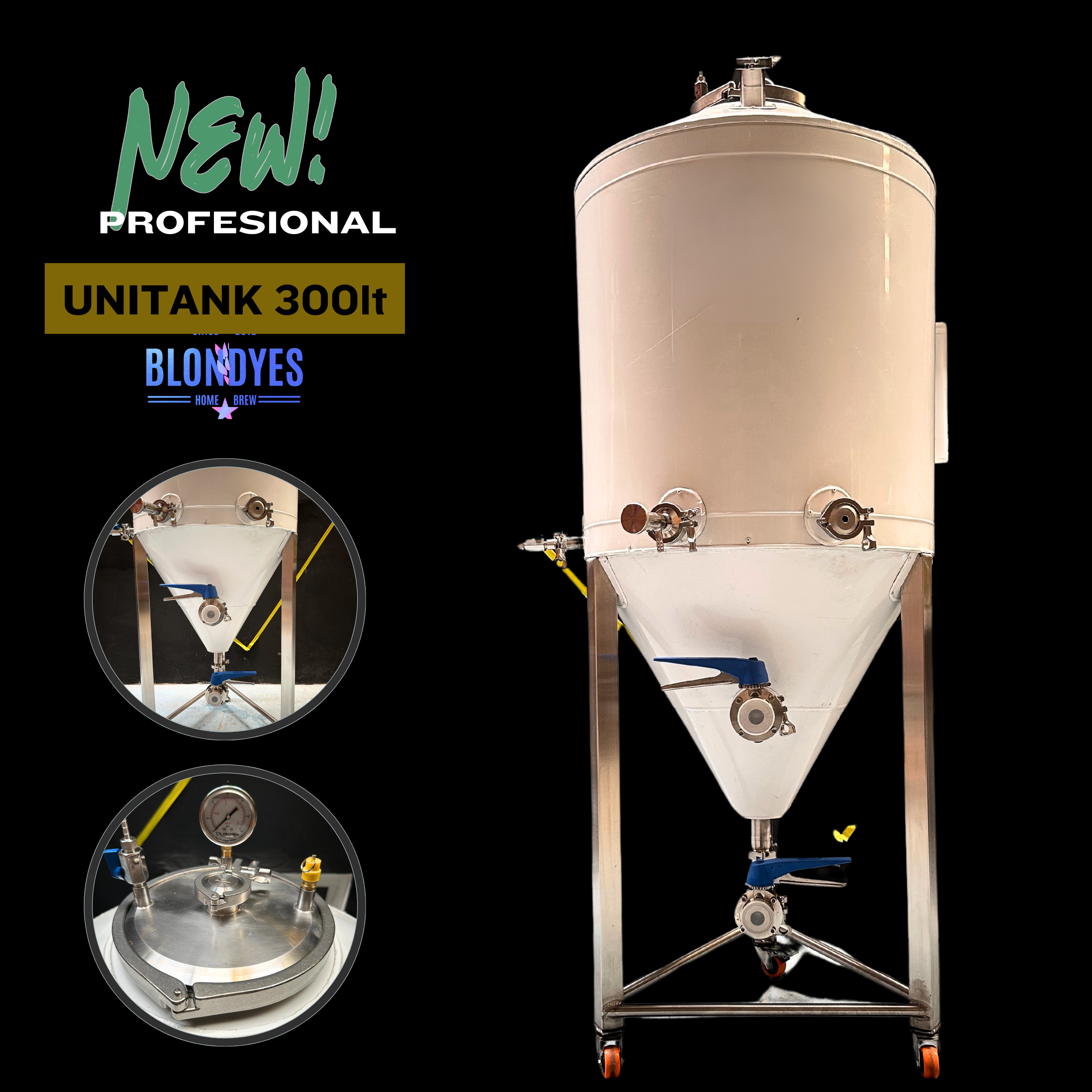 Unitanque Nueva Generación 300lt Completo