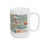 Thumbnail: Colorado Map Ceramic Mug, Illustrated State Map Coffee Cup, Adventure Art Gift