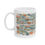 Thumbnail: Colorado Map Ceramic Mug, Illustrated State Map Coffee Cup, Adventure Art Gift