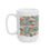 Thumbnail: Colorado Map Ceramic Mug, Illustrated State Map Coffee Cup, Adventure Art Gift