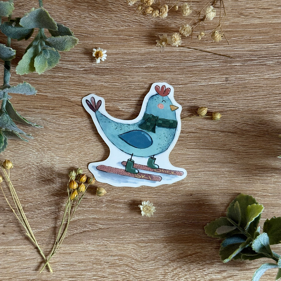 Thumbnail: Ski Chick | Vinyl Sticker