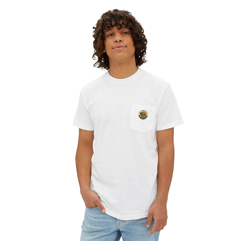 Thumbnail: Pocket T-Shirt — RV Habit Logo Graphic