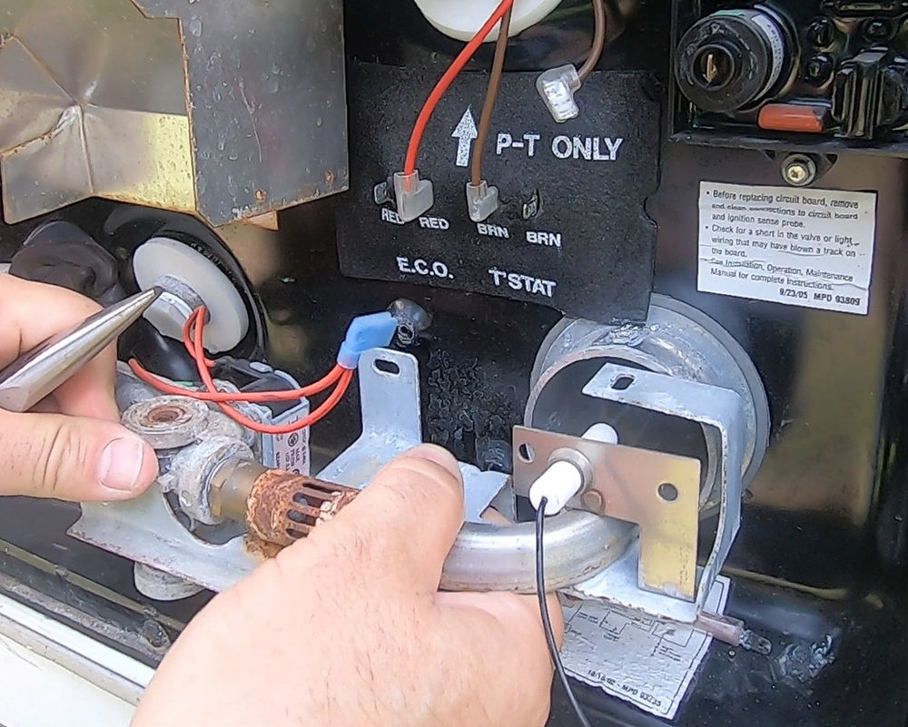 RV Water Heater Not Igniting Or Staying Lit RV Maintenance And Cleaning