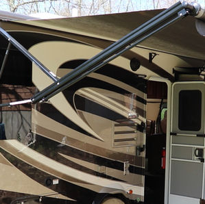 RV Awning Canvas And Arm Alignment - How To Adjust And Fix In Under Five Minutes