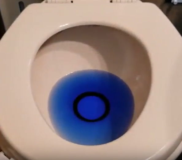 Blue Streak RV Toilet Chemical Dispenser Kit