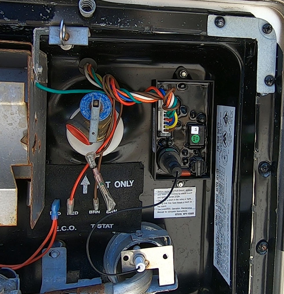 RV Water Heater Ignition Control Board Replacement Dinosaur