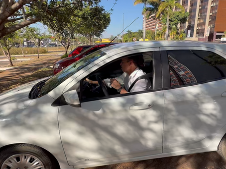 Candidato ao Governo do Distrito Federal transforma rotina de motorista de aplicativo em oportunidade para ouvir trabalhadores e defender mudanças na mobilidade e nos serviços públicos